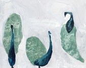 The Peacocks - Print