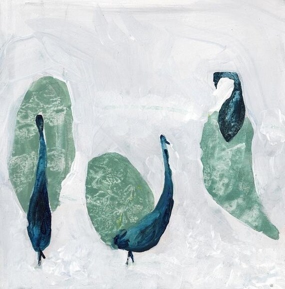 The Peacocks - Print