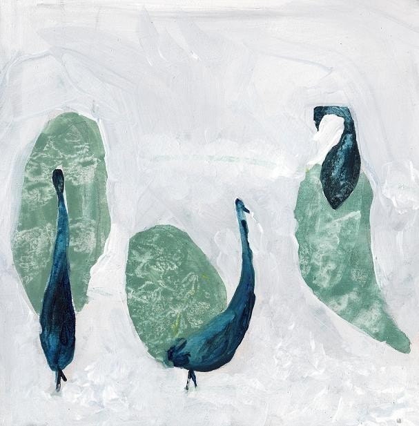 The Peacocks - Print