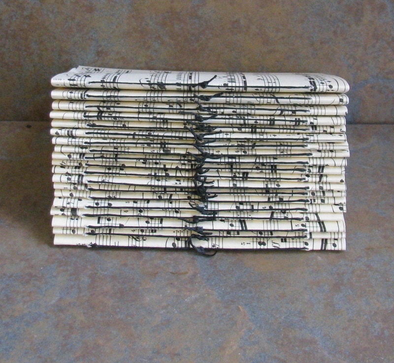 20 vintage music sheet pamphlet journal set