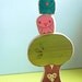 Cake Topper Personalized Sweetheart Tree and Tweet Bird Pair