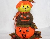 PUMPKIN CENTERPIECE Pdf Crochet Pattern