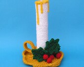 PDF Crochet Pattern HOLIDAY CANDLE