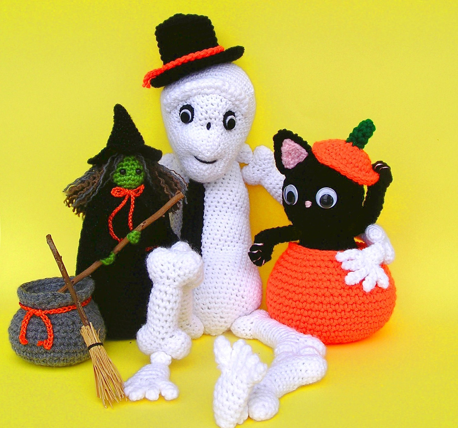 HALLOWEEN TRIO PDF Crochet Pattern