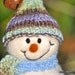 Snowman, Needle Felted, Christmas, wool 27