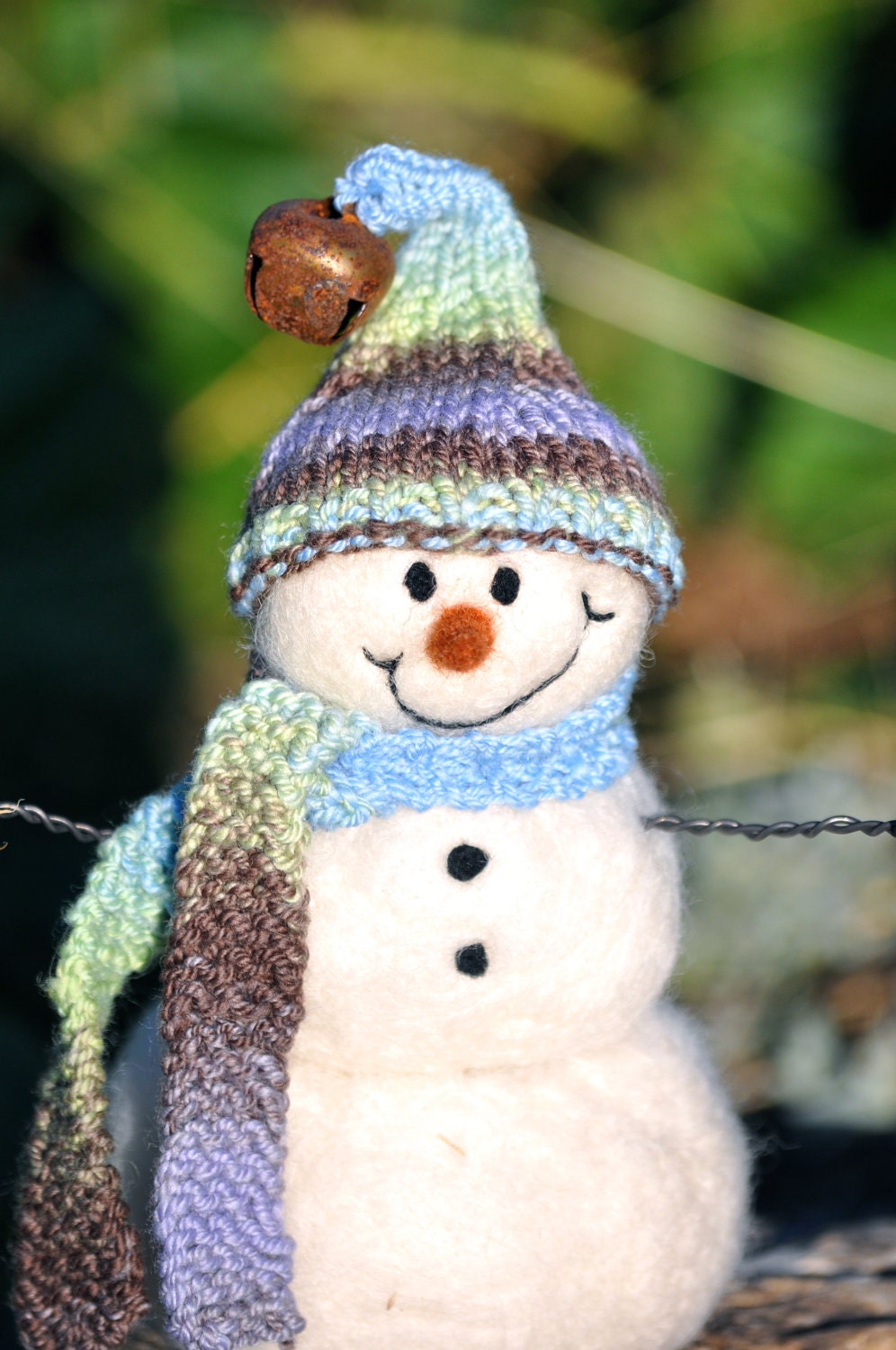 Snowman, Needle Felted, Christmas, wool 27