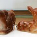vintage Doe a Deer Salt and Pepper Shakers