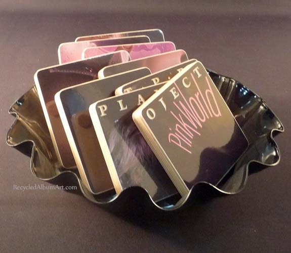 PLANET P PROJECT -  Pink World Record Album Coaster Set