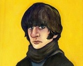 Ringo Starr of the Beatles - 5x5 Painting Print