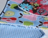 Set of 3 washcloths with chenille backing