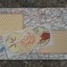 Handmade envelopes from upcycled Switzerland map. Stitched with envelope seals. Set of 2