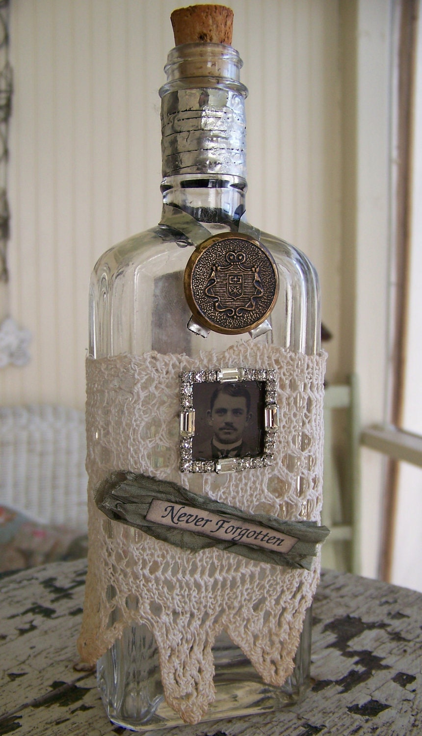 Altered Art Bottles