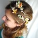 mirth - an autumn foliage head wreath