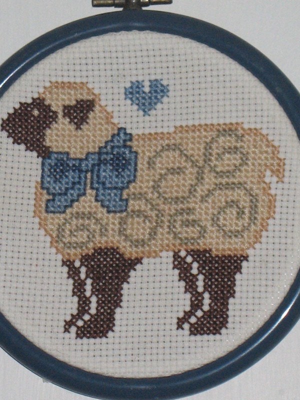 Cross Stitch Sheep