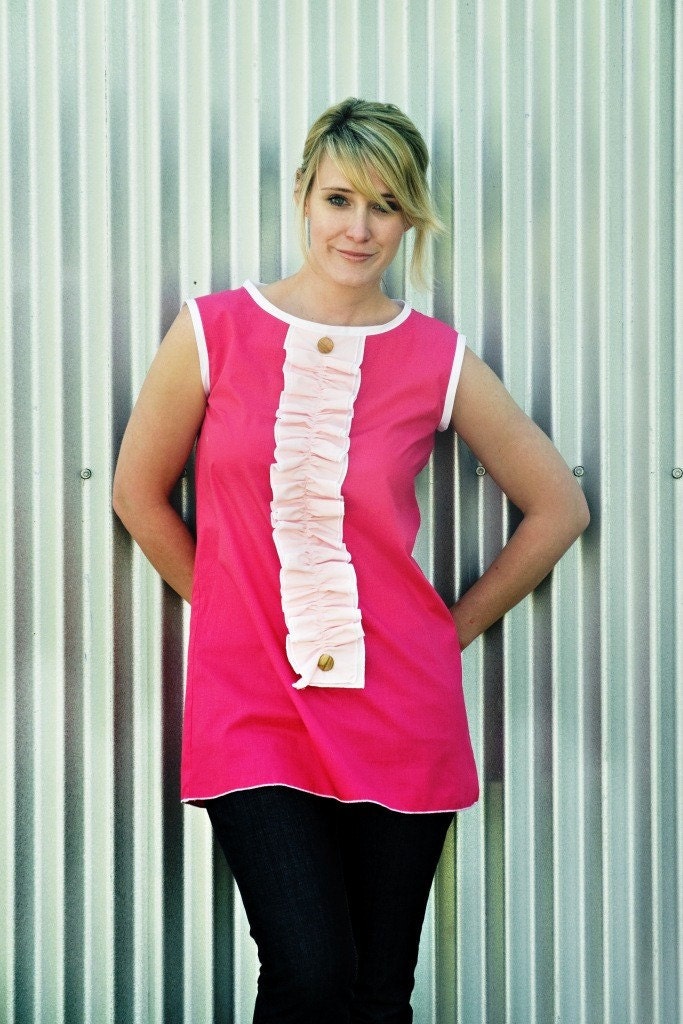 One Fine Day - DRESS/MINIDRESS/TUNIC - in Valentine - made to order