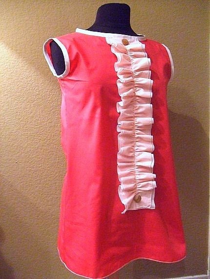 One Fine Day - DRESS/MINIDRESS/TUNIC - in Valentine - made to order