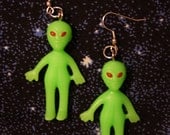 Far Out Alien Earrings