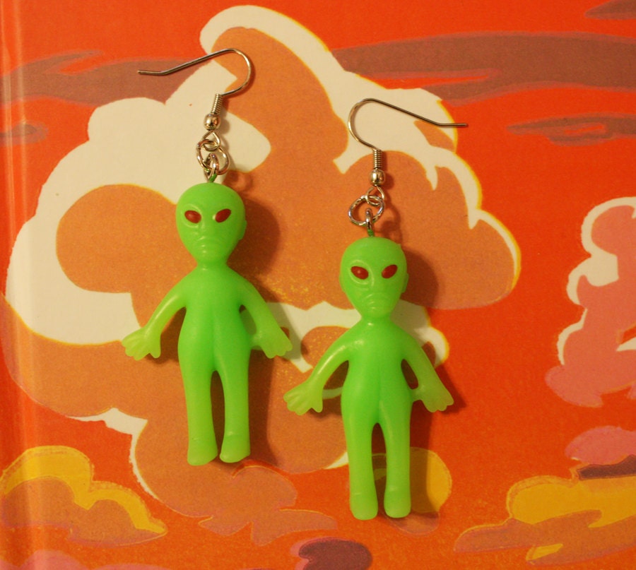 Alien Earrings