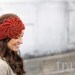 PDF PATTERN Crochet spiral flower headband / earwarmer