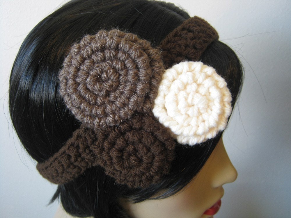 CROCHET PATTERN PDF -Instant Digital Download - Crocheted crochet rosette flowers - CaN sell items made from this pattern