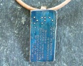 Braille Jewelry- Helen Keller Quote- One