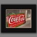 Coca Cola Pictures -Matted Print fits 8x10 Frame -Coke Memorabilia -Americana -Red Kitchen Decor -Man Cave Art
