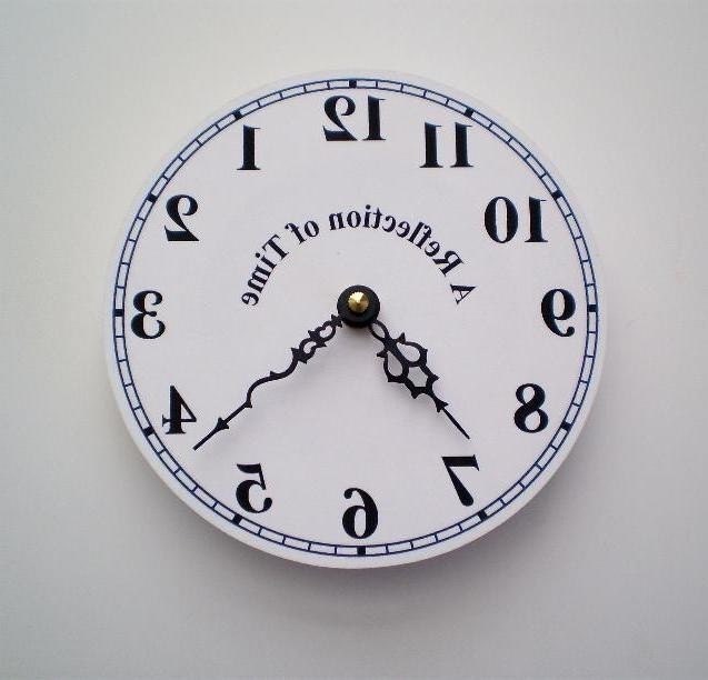 Reverse Time or Mirror Clock