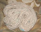 BABY ALPACA Yarn two ply Silk Noil Handspun aran
