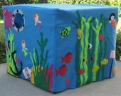 Mermaid Manor Card Table Playhouse, Personalized, Custom Order