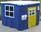 Card Table Playhouse, Royal Blue Basic Bungalow, Custom Order