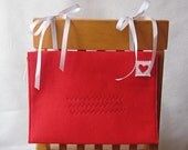 Chair Back Envelope, Opens and Closes for Special Messages, Choose Your Colors