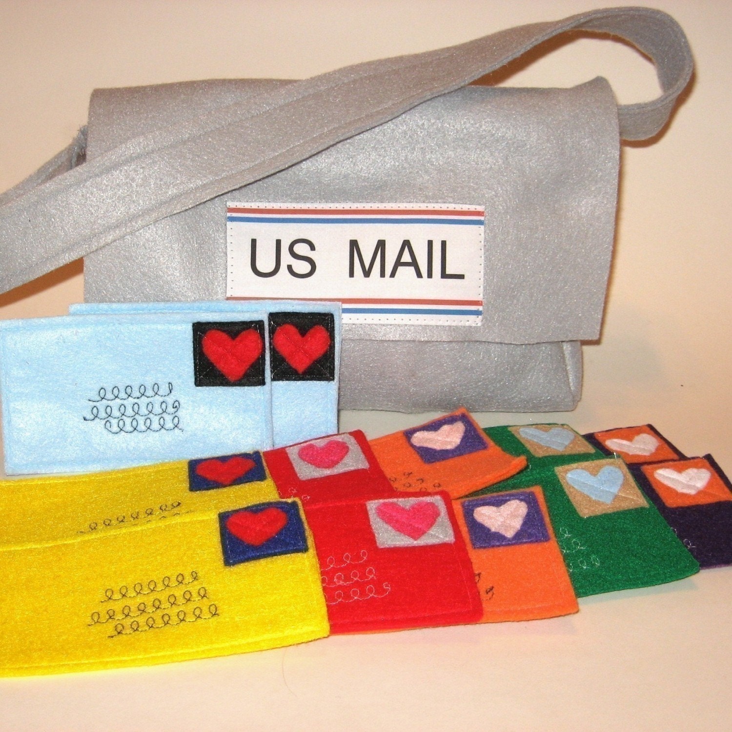 Mail and Mail Bag for your favorite little mailman or to use with Playhouses