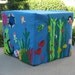 Mermaid Manor Card Table Playhouse, Personalized, Custom Order