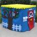 Our Four Seasons Card Table Playhouse, Personalized, Custom Order, Ninety Two Play Pieces