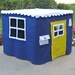 Card Table Playhouse, Royal Blue Basic Bungalow, Custom Order