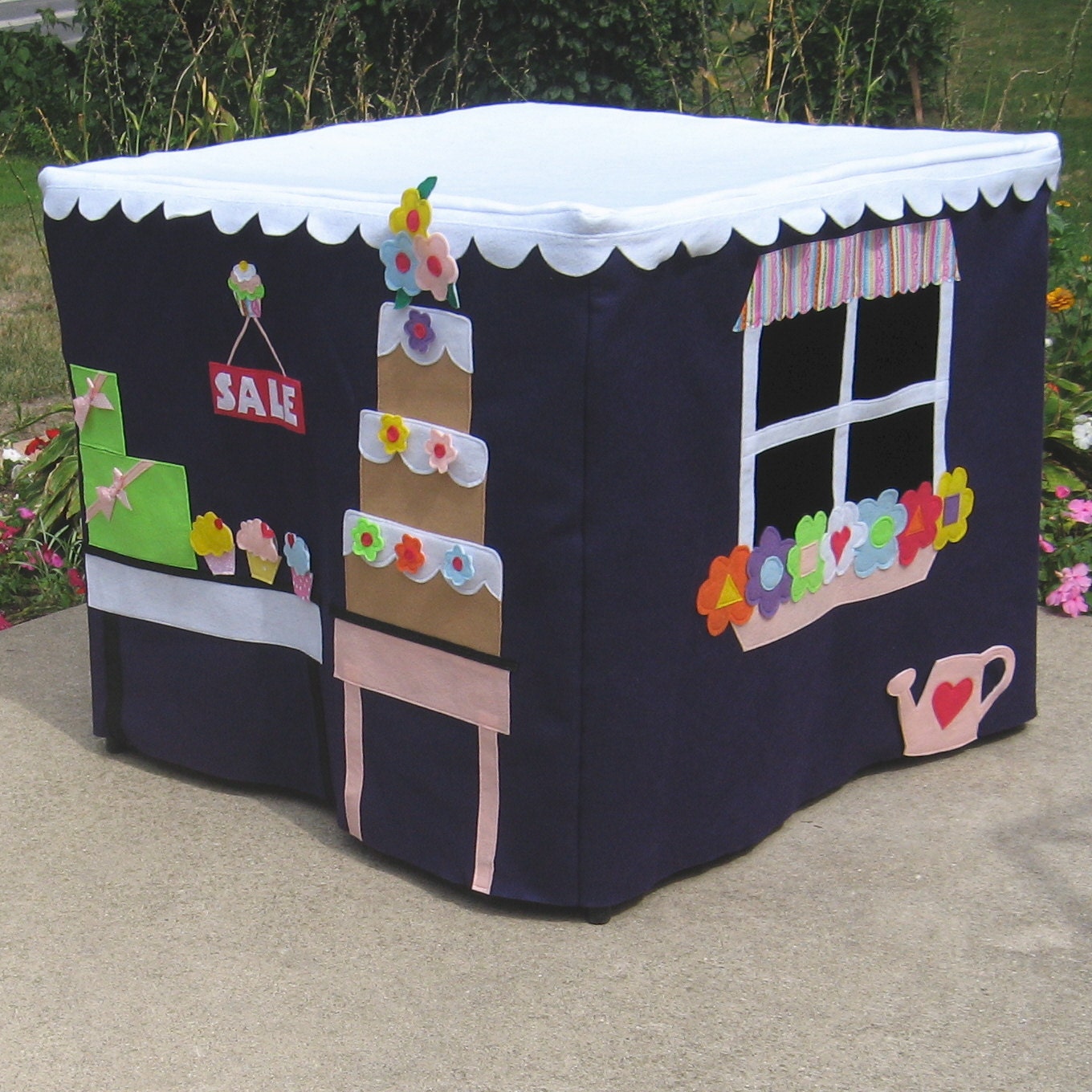 Cupcakery, Card Table Playhouse Royal Purple