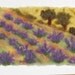 Felted Picture - Lavender field of Provence