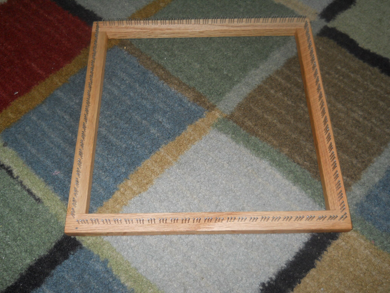12 x 12 Traditional Mini Loom in Oak