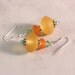 Lemon Yellow Neon Earrings Orange Citrus Blast Sterling Silver Jewelry