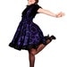 Plus Size Lolita Dress Purple Steampunk Jumper - Custom to your size 3X-5X