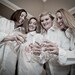 Monogrammed Oversized Shirt for Bride with I Do & Wedding Date on Cuffs