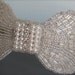 ODESSA - Headband - Silver Shell Art Deco Sequin and Beaded - by bethany lorelle