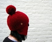 The Flap Hat in Chilli Pepper