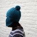 The Flap Hat in Teal