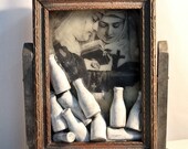 MOTHER'S MILK- Original Mixed Media Assemblage