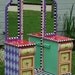 Reserved Listing Hand Painted Vanity