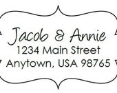 Custom Address Stamp - Annie