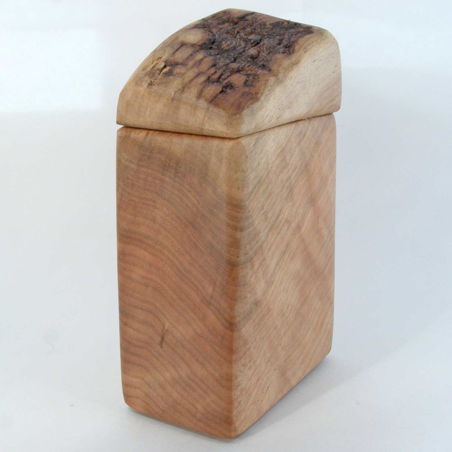 Wood Box, butternut wood, eco wood box, nature lovers gift, organizer, container, housewarming gift, wood decor, fall decor, tooth fairy box