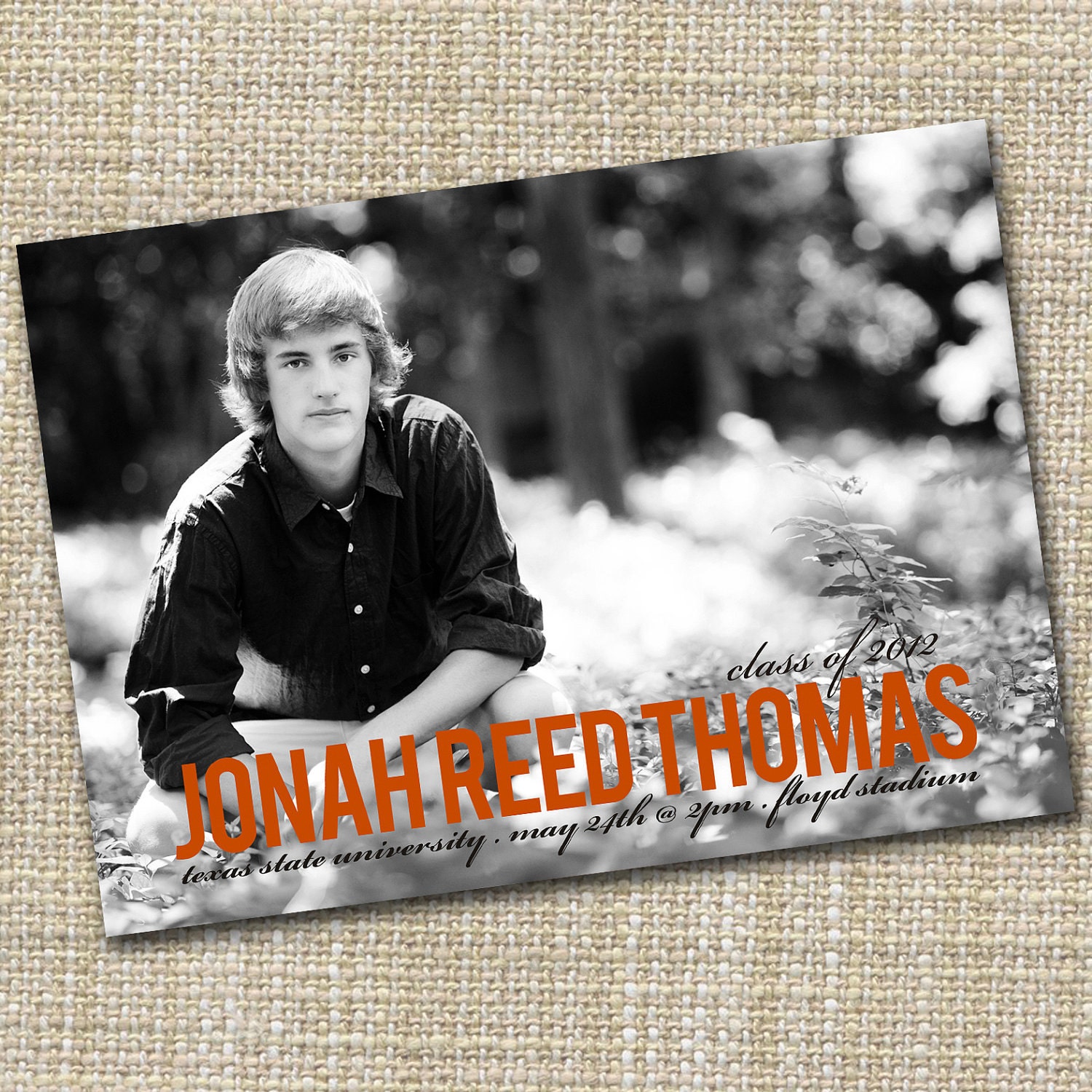 photo graduation announcement printable - announcing.
