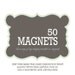 magnet invitations announcement and invitation printing - 50  4x5.5 magnets
